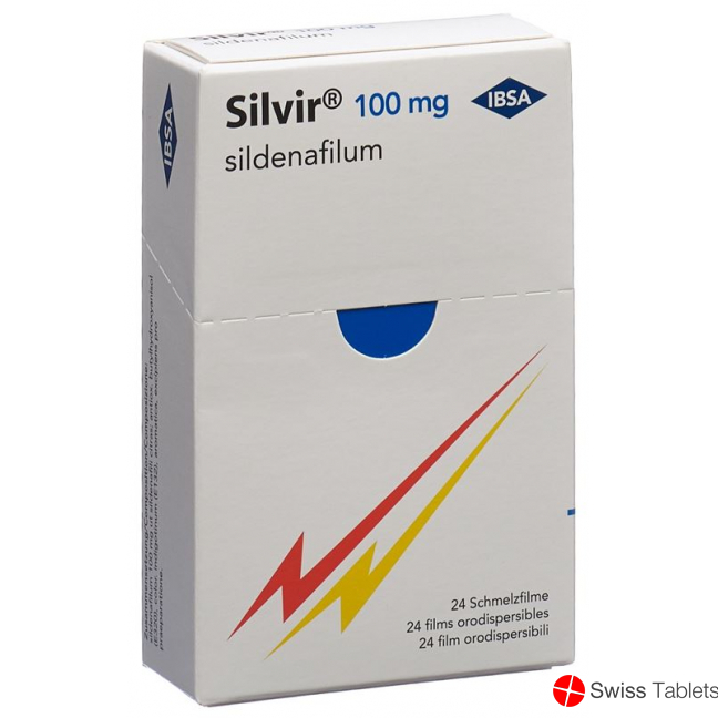 Silvir Schmelzfilm 100mg 24 Stück buy online