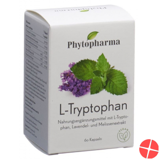 Phytopharma L-tryptophan Kapseln Dose 60 Stück