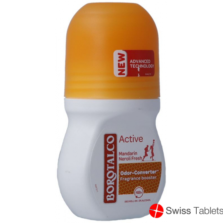 Borotalco Deo Active Roll On Mandari Neroli 50ml buy online