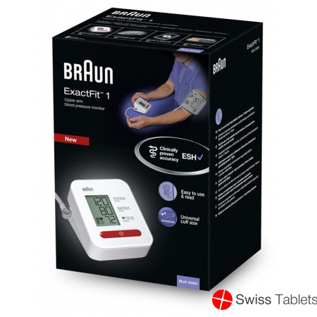Braun Exactfit blood pressure monitor 1 Bua 5000 buy online