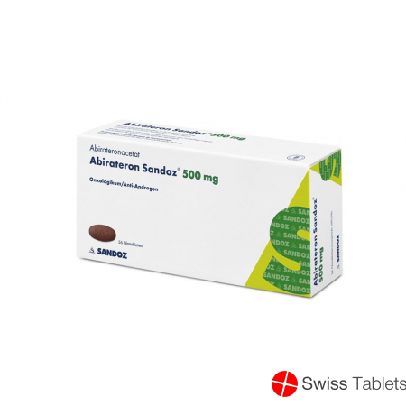 Abirateron Sandoz Filmtabletten 500mg 56 Stück buy online