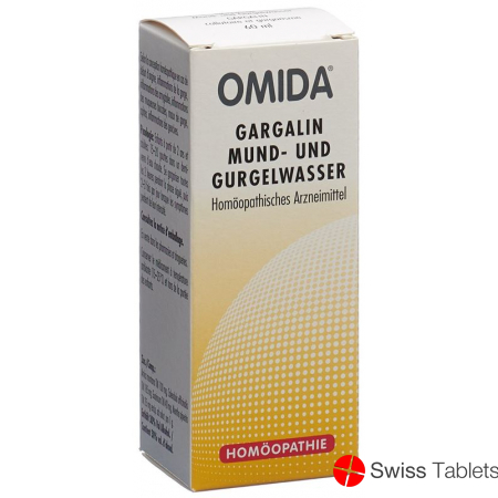 Omida Gargalin Mund- und Gurgelwasser Flasche 60ml buy online