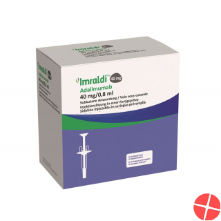 Imraldi Injektionslösung 40mg/0.8ml Fertigspritze 6x 0.8ml