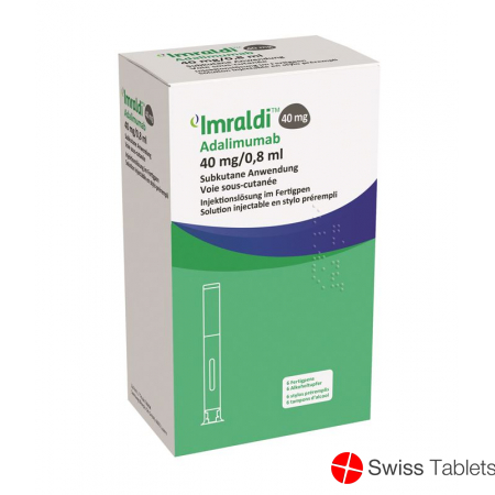 Imraldi Injektionslösung 40mg/0.8ml Fertpen 2x 0.8ml buy online