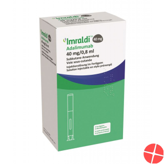 Imraldi Injektionslösung 40mg/0.8ml Fertpen 6x 0.8ml