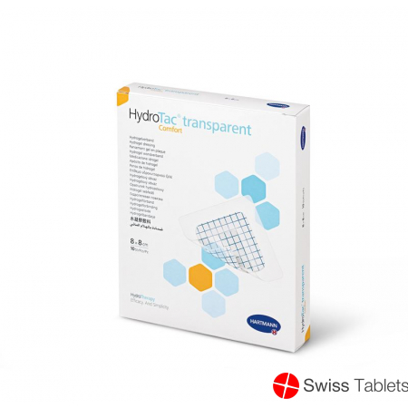 Hydrotac Transparent Comfort 6.5x10cm Steril 10 Stück buy online
