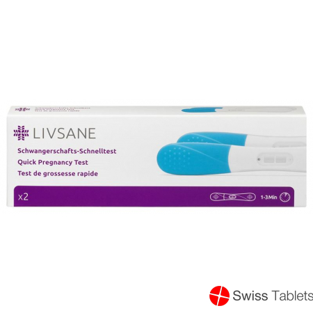 Livsane Schwangerschaftstest Schnelle Ergeb 2 Stück buy online