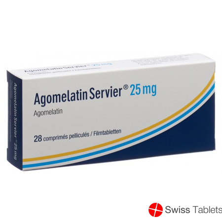 Agomelatin Servier Filmtabletten 25mg 28 Stück buy online