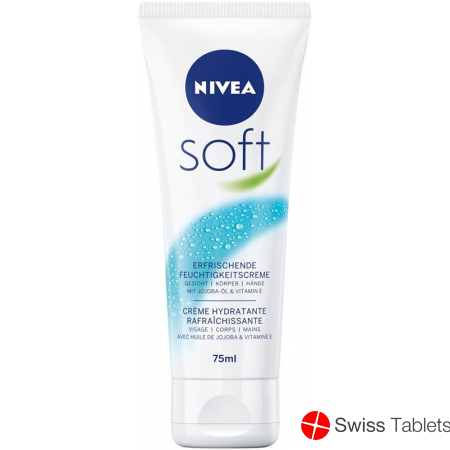 Nivea Soft Moisturizing Cream (new) 75 ml