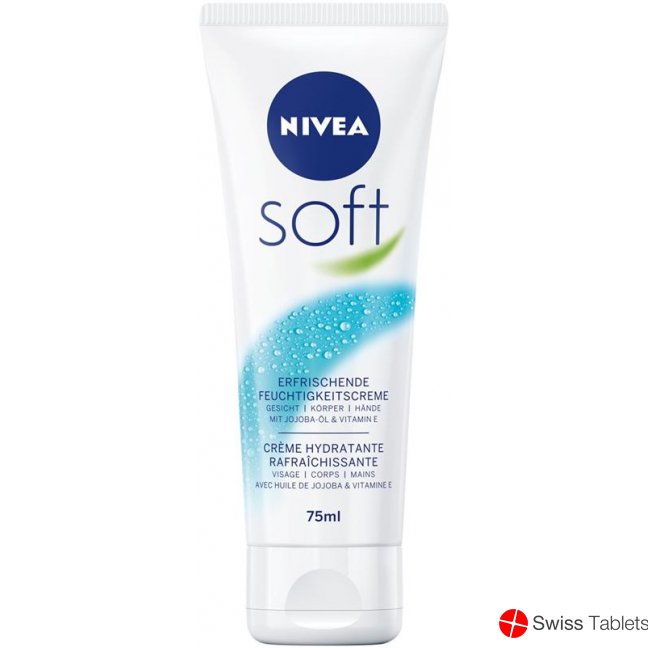 Nivea Soft Moisturizing Cream (new) 75 ml