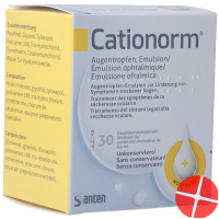 Cationorm Augentropfen-Emulsion 30 Monodosen 0.4ml