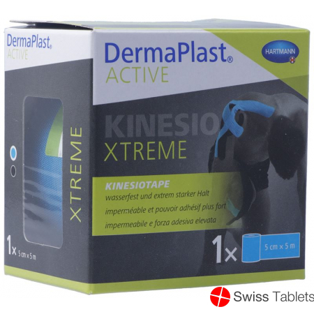Dermaplast Active Kinesiotape Xtreme 5cmx5m Blue buy online