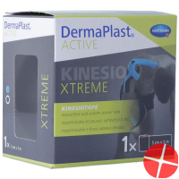Dermaplast Active Kinesiotape Xtreme 5cmx5m Black