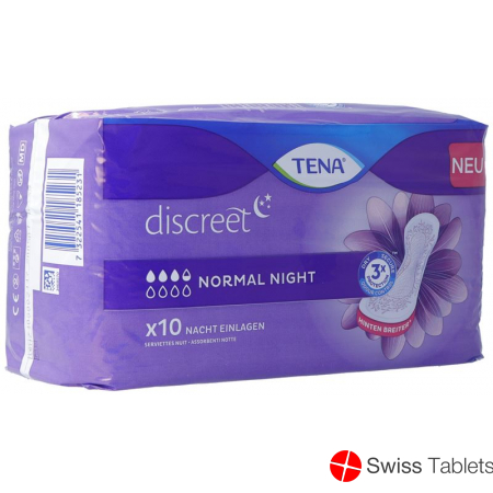 Tena Discreet Normal Night 10 Stück buy online