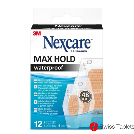 3M Nexcare Maxhold 3 Grössen Ass 12 Stück buy online