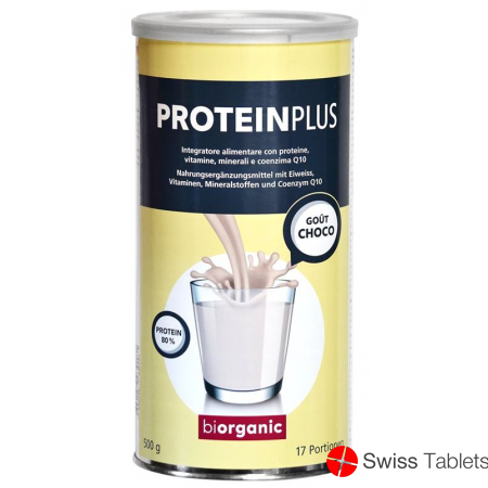 Biorganic Protein Plus Choco D/f Dose 500g buy online