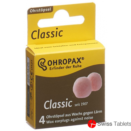Ohropax Classic Wachskugeln 4 Stück buy online