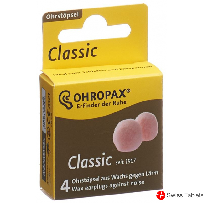 Ohropax Classic Wachskugeln 4 Stück buy online