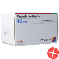 Fluvastatin Mepha Kaps 40 mg 100 pcs