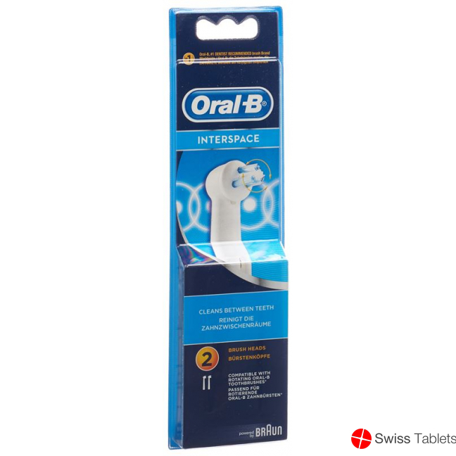 Oral-b Aufsteckbürsten Interspace 2 Stück buy online