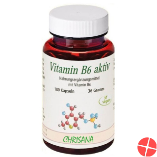 Chrisana Vitamin B6 Aktiv Kapseln Dose 180 Stück