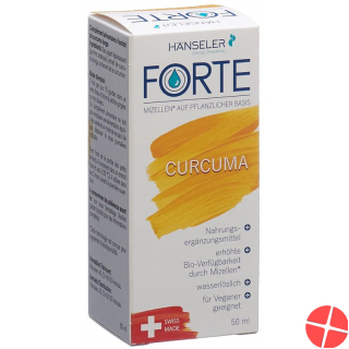 Hänseler Forte Curcuma Dropper Bottle 50ml