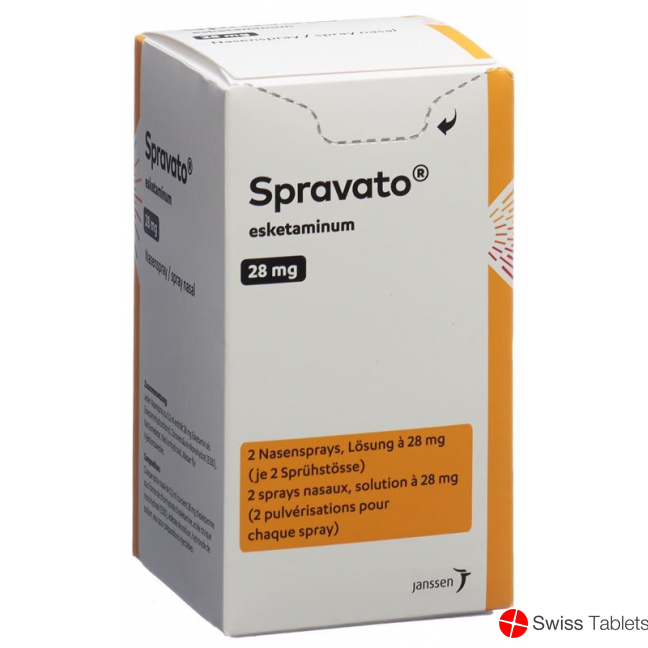 Spravato Nasenspray 28mg Flasche 2 Stück buy online