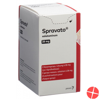 Spravato Nasenspray 28mg Flasche 3 Stück