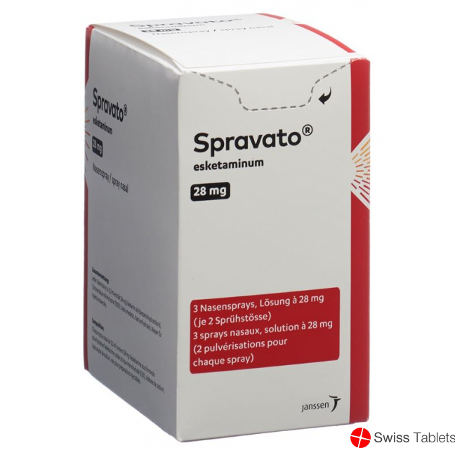 Spravato Nasenspray 28mg Flasche 3 Stück buy online