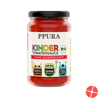 Ppura Sugo Kinder Tomatensauce ohne Zucker Bio 340g