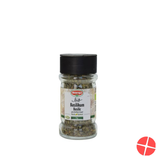 Morga Gewürz Basilikum Geschnitten Bio Glas 10g
