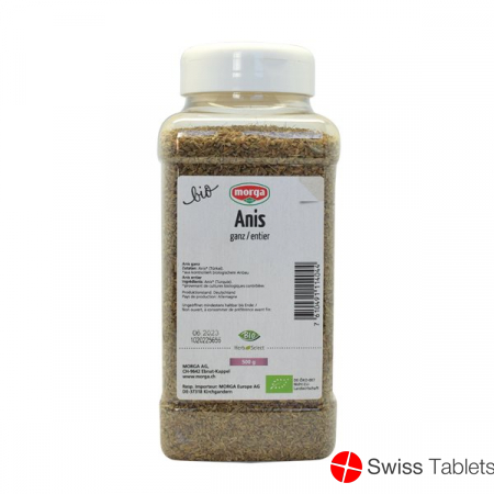Morga Gewürz Anis Ganz Bio Dose 500g buy online