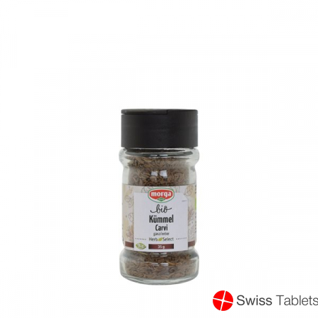 Morga Gewürz Kümmel Ganz Bio Glas 35g buy online
