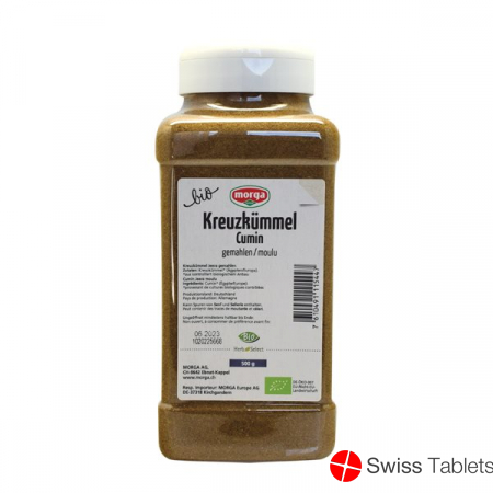 Morga Gewürz Kreuzkümmel Gemahlen Bio Dose 500g buy online