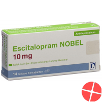 Escitalopram Nobel Filmtabletten 10mg 14 Stück