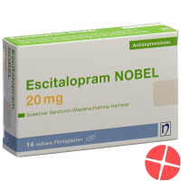 Escitalopram Nobel Filmtabletten 20mg 14 Stück