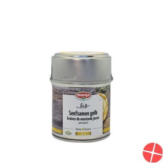 Morga Gewürz Senf Gelb Ganz Bio 75g