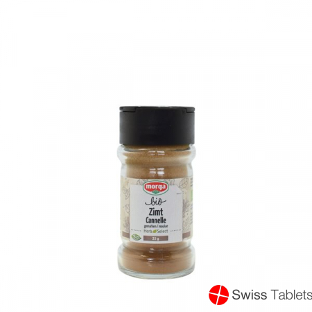 Morga Gewürz Zimt Gemahlen Bio Glas 25g buy online