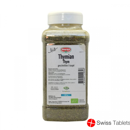 Morga Gewürz Thymian Geschnitten Bio Dose 265g buy online