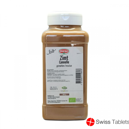 Morga Gewürz Zimt Gemahlen Bio Dose 500g buy online