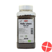 Morga Gewürz Pfeffer Schwarz Ganz Bio Dose 500g