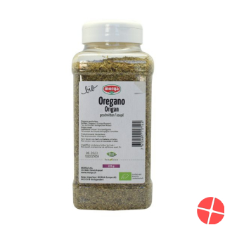 Morga Gewürz Oregano Geschnitten Bio Dose 225g