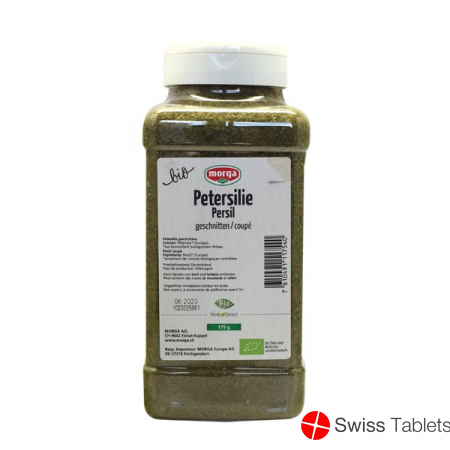 Morga Gewürz Petersilie Geschnitten Bio Dose 175g buy online