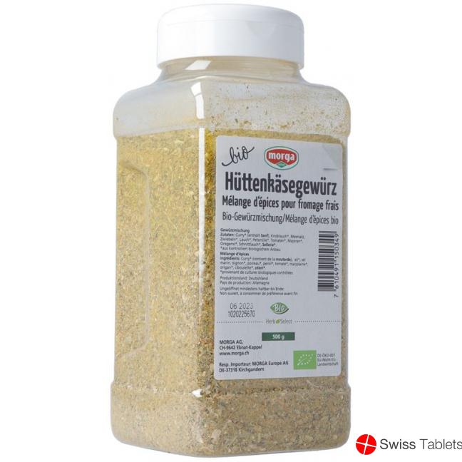 Morga Gewürz Hüttenkäse Bio Dose 500g buy online