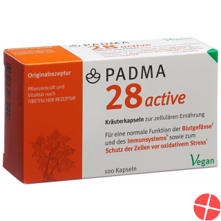 Padma 28 Active Capsules 100 pieces