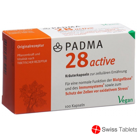 Padma 28 Active Capsules 100 pieces buy online