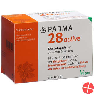 Padma 28 Active Capsules 200 pieces