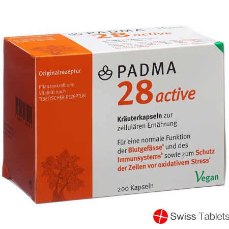Padma 28 Active Capsules 200 pieces buy online