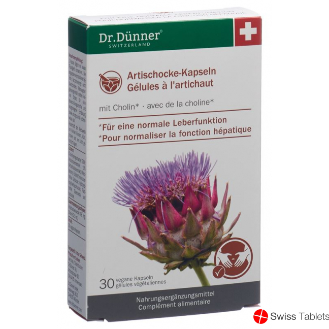 Dr. Dünner Artichoke Capsules 30 Caps buy online