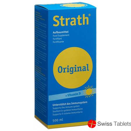 Strath Original Liquid Builder with Vitamin D 500ml buy online